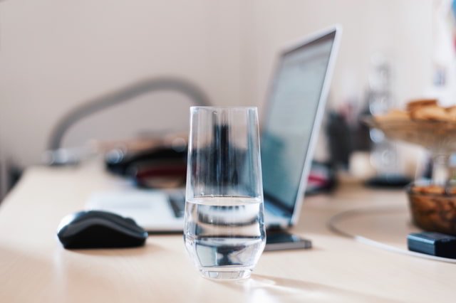 glass of water